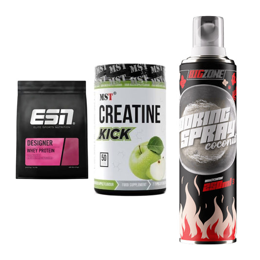 Definitionsphase-Set: ESN Designer + MST Creatine + Big Zone – alle enthaltenen Artikel