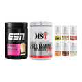 Definitionsphase-Set: ESN Designer + MST Glutamine + BioTech Diet – alle enthaltenen Artikel