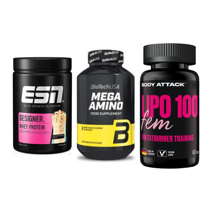 Definitionsphase-Set: ESN Designer + BioTech Mega + Body Attack – alle enthaltenen Artikel