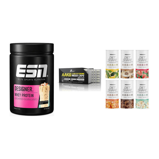Definitionsphase-Set: ESN Designer + Olimp AAKG + BioTech Diet – alle enthaltenen Artikel