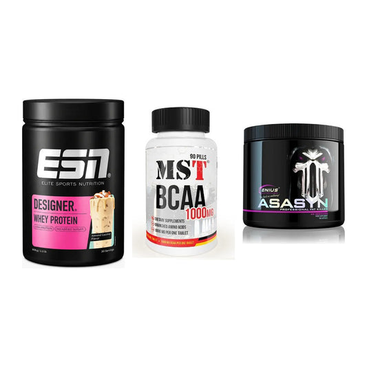 Definitionsphase-Set: ESN Designer + MST BCAA 1000 + Genius Nutriti – alle enthaltenen Artikel