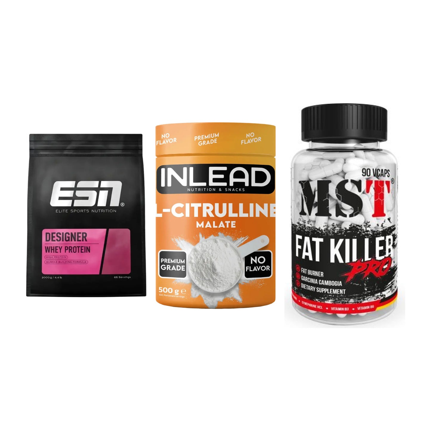 Definitionsphase-Set: ESN Designer + INLEAD L-Citru + MST Fat Killer – alle enthaltenen Artikel