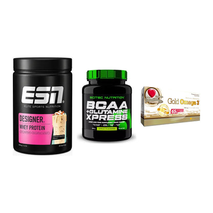 Definitionsphase-Set: ESN Designer + Scitec BCAA + Olimp Omega 3 – alle enthaltenen Artikel