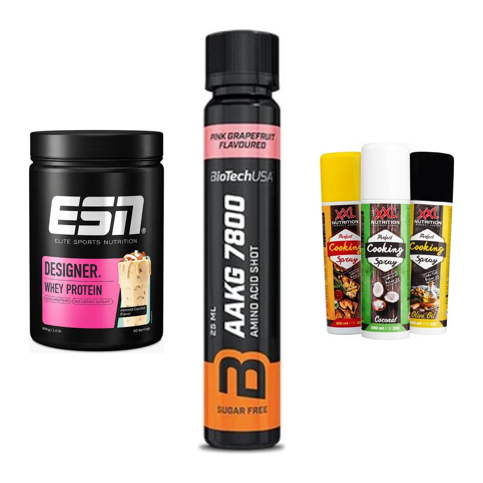 Definitionsphase-Set: ESN Designer + BioTech AAKG + XXL Nutrition – alle enthaltenen Artikel