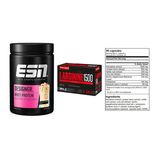 Definitionsphase-Set: ESN Designer + Body Attack + GN Shred Cuts – alle enthaltenen Artikel