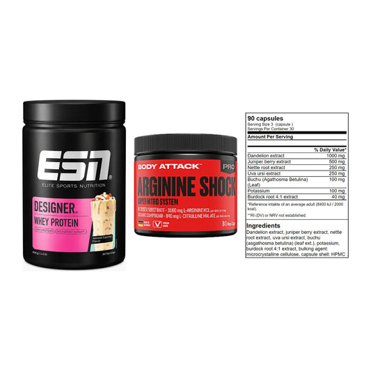 Definitionsphase-Set: ESN Designer + Body Attack + GN Shred Cuts – alle enthaltenen Artikel
