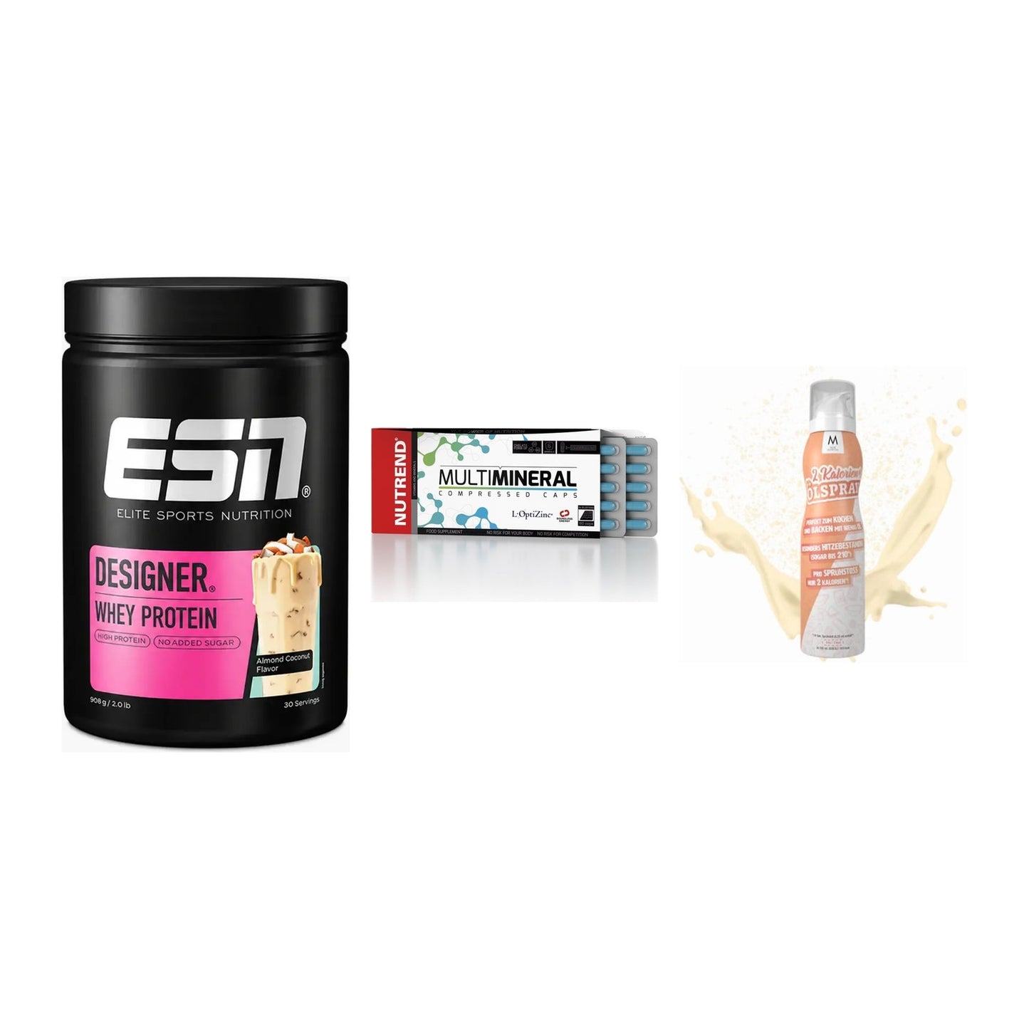 Definitionsphase-Set: ESN Designer + Nutrend Multim + More Nutrition – alle enthaltenen Artikel