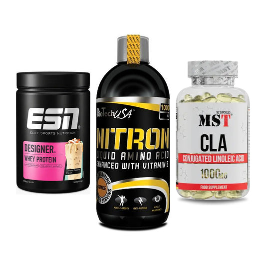 Definitionsphase-Set: ESN Designer + BioTech Liquid + MST CLA 1000mg – alle enthaltenen Artikel