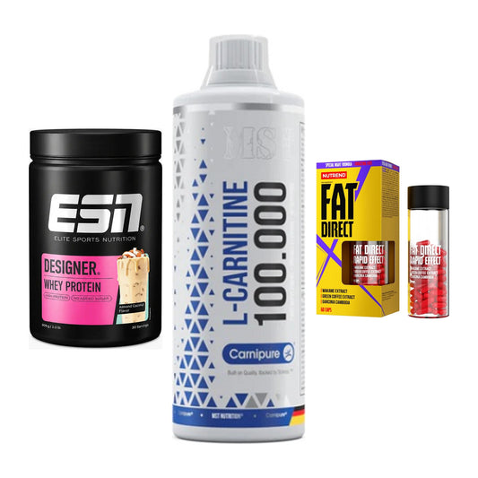 Definitionsphase-Set: ESN Designer + MST L-Carnitin + Nutrend Fat – alle enthaltenen Artikel