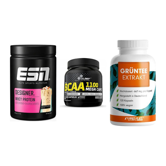 Definitionsphase-Set: ESN Designer + Olimp BCAA + ProFuel Grünte – alle enthaltenen Artikel
