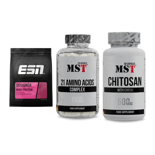 Definitionsphase-Set: ESN Designer + MST 21 Amino + MST Chitosan – alle enthaltenen Artikel