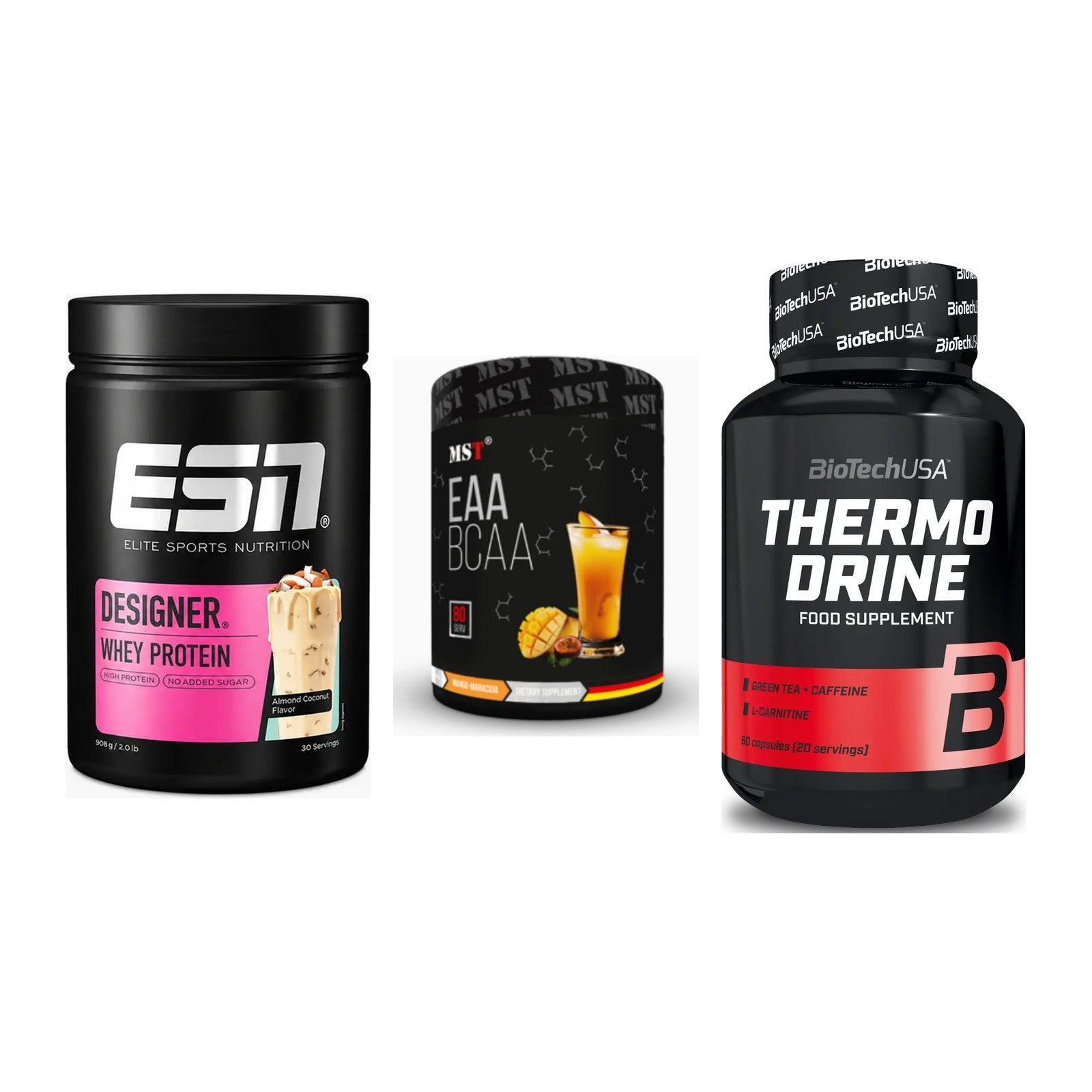 Definitionsphase-Set: ESN Designer + MST EAA & BCAA + BioTech Thermo – alle enthaltenen Artikel