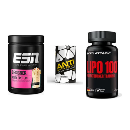 Definitionsphase-Set: ESN Designer + FA Nutrition + Body Attack – alle enthaltenen Artikel