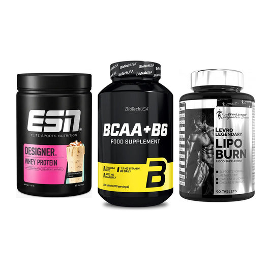 Definitionsphase-Set: ESN Designer + BioTech BCAA+B + Kevin Levrone – alle enthaltenen Artikel