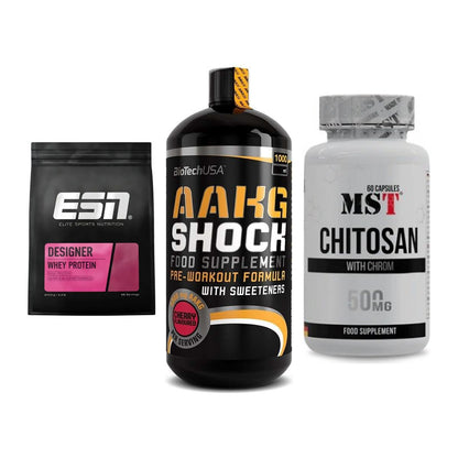 Definitionsphase-Set: ESN Designer + BioTech AAKG + MST Chitosan – alle enthaltenen Artikel