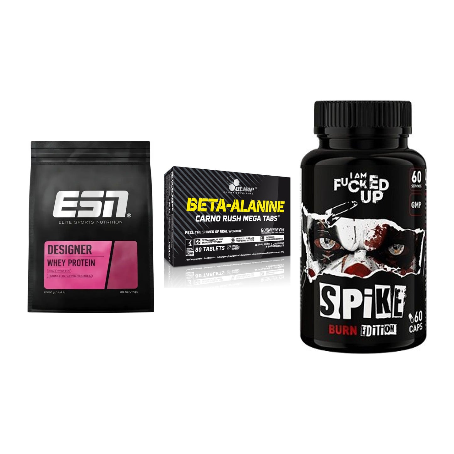Definitionsphase-Set: ESN Designer + Olimp Beta-Ala + Swedish Supple – alle enthaltenen Artikel