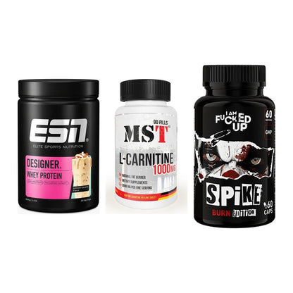 Definitionsphase-Set: ESN Designer + MST L-Carnitin + Swedish Supple – alle enthaltenen Artikel