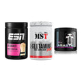 Definitionsphase-Set: ESN Designer + MST Glutamine + Genius Nutriti – alle enthaltenen Artikel
