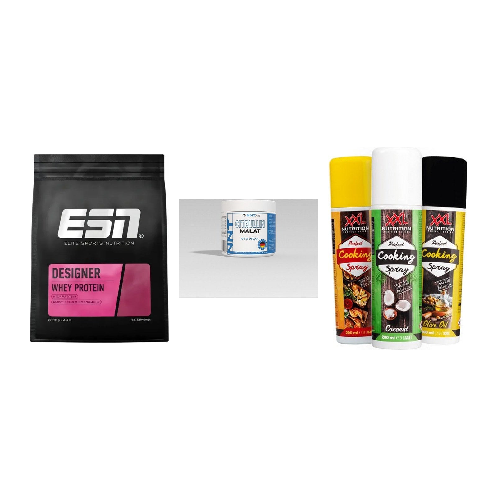Definitionsphase-Set: ESN Designer + NNT Citrullin + XXL Nutrition – alle enthaltenen Artikel