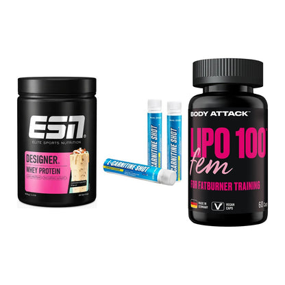 Definitionsphase-Set: ESN Designer + Body Attack + 1 weitere – alle enthaltenen Artikel