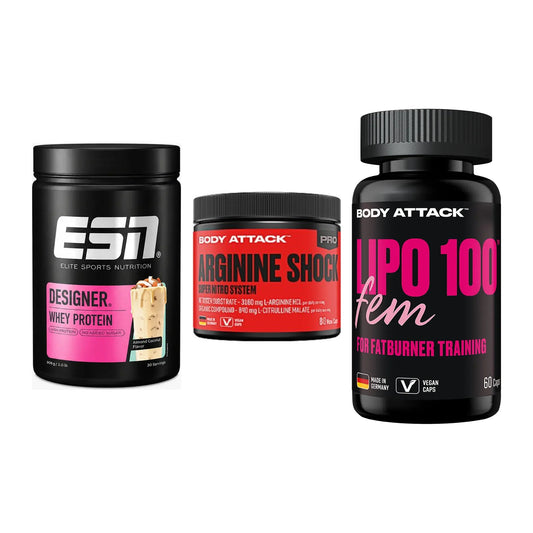 Definitionsphase-Set: ESN Designer + Body Attack + 1 weitere – alle enthaltenen Artikel