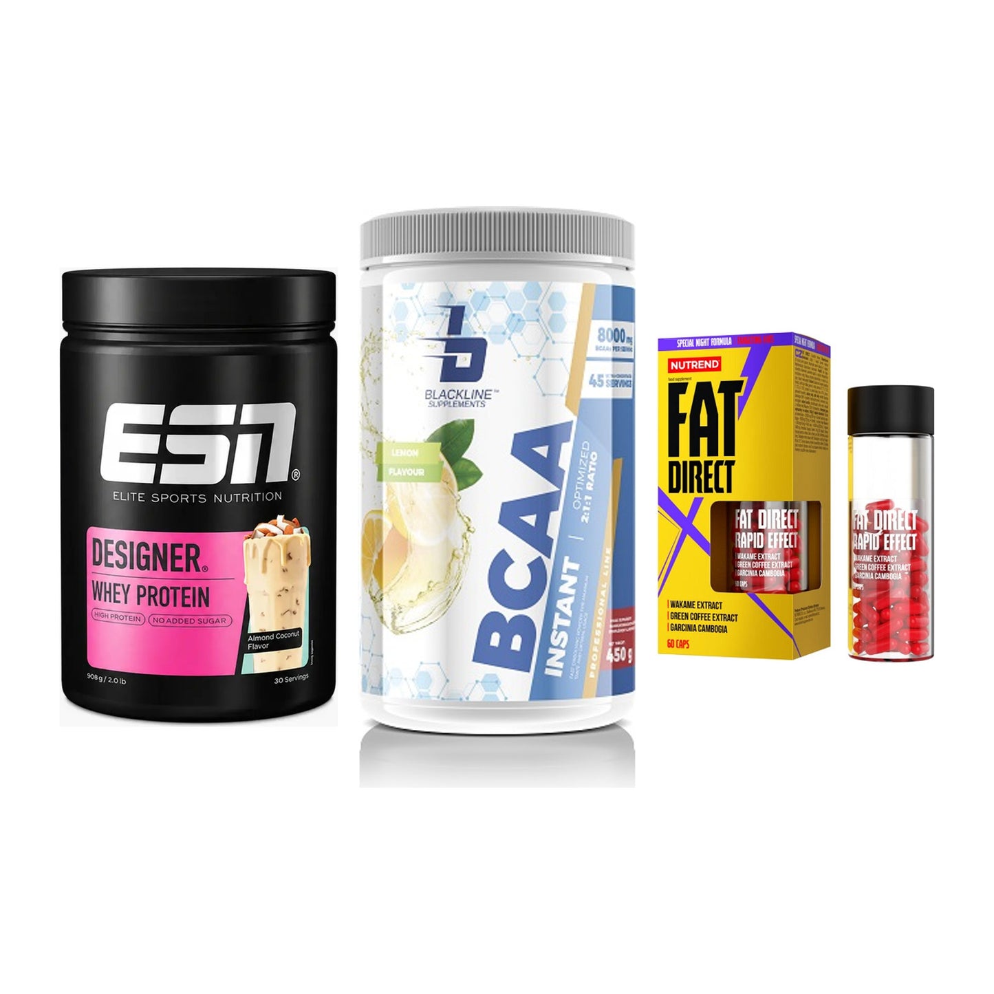 Definitionsphase-Set: ESN Designer + Blackline + Nutrend Fat – alle enthaltenen Artikel