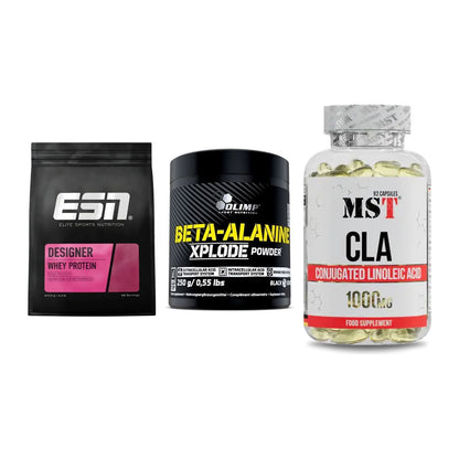 Definitionsphase-Set: ESN Designer + Olimp Beta-Ala + MST CLA 1000mg – alle enthaltenen Artikel