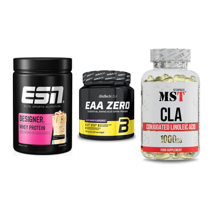 Definitionsphase-Set: ESN Designer + BioTech EAA + MST CLA 1000mg – alle enthaltenen Artikel