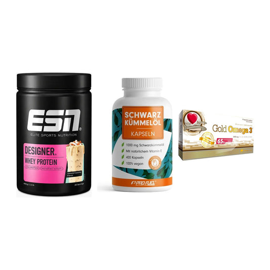 Definitionsphase-Set: ESN Designer + ProFuel Schwar + Olimp Omega 3 – alle enthaltenen Artikel