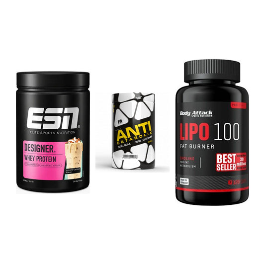 Definitionsphase-Set: ESN Designer + FA Nutrition + Body Attack – alle enthaltenen Artikel