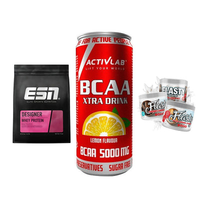 Definitionsphase-Set: ESN Designer + Activlab BCAA + Sinob Flasty – alle enthaltenen Artikel