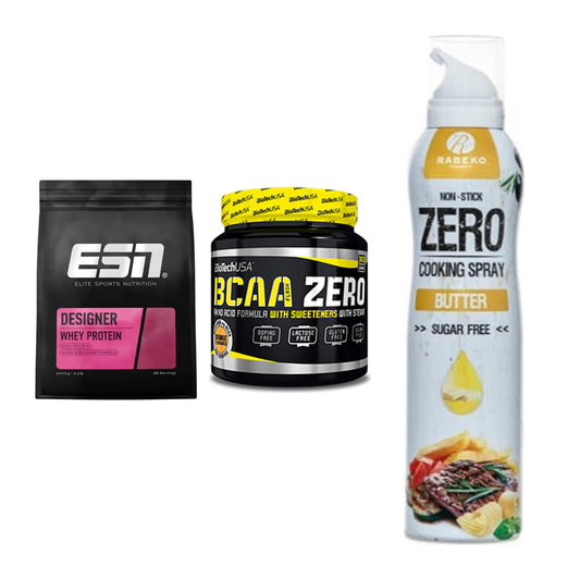 Definitionsphase-Set: ESN Designer + BioTech BCAA + Rabeko Zero – alle enthaltenen Artikel