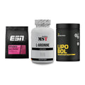 Definitionsphase-Set: ESN Designer + MST L-Arginine + Dedicated – alle enthaltenen Artikel