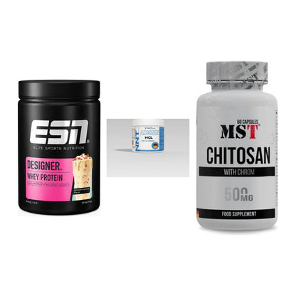 Definitionsphase-Set: ESN Designer + NNT Arginin + MST Chitosan – alle enthaltenen Artikel
