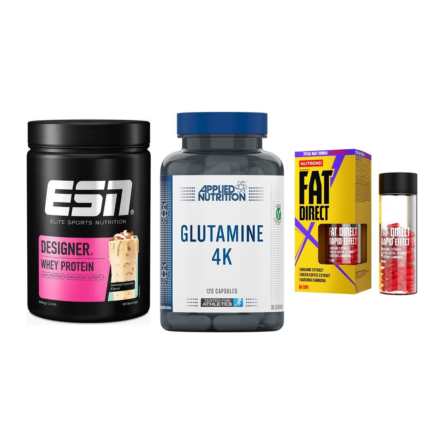 Definitionsphase-Set: ESN Designer + Applied Nutrit + Nutrend Fat – alle enthaltenen Artikel