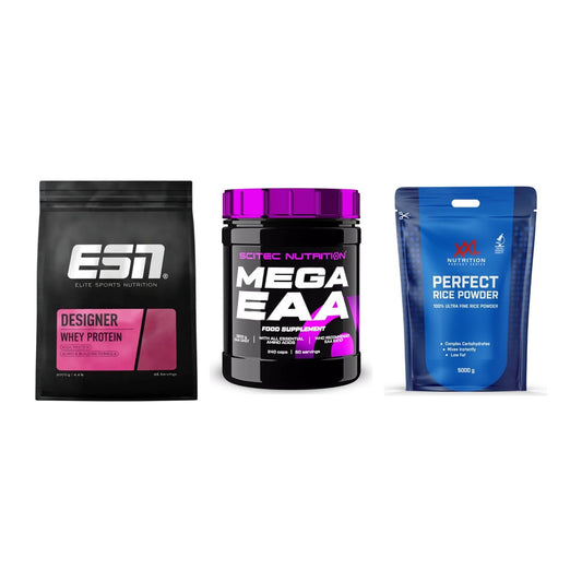 Definitionsphase-Set: ESN Designer + Scitec Mega + XXL Nutrition – alle enthaltenen Artikel