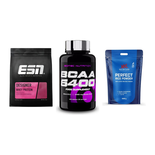 Definitionsphase-Set: ESN Designer + Scitec BCAA + XXL Nutrition – alle enthaltenen Artikel