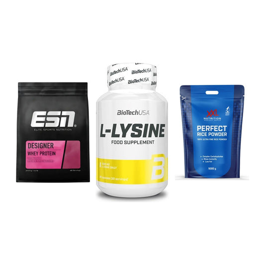 Definitionsphase-Set: ESN Designer + BioTech L-Lysi + XXL Nutrition – alle enthaltenen Artikel