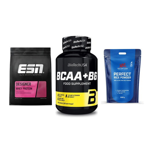 Definitionsphase-Set: ESN Designer + BioTech BCAA+B + XXL Nutrition – alle enthaltenen Artikel