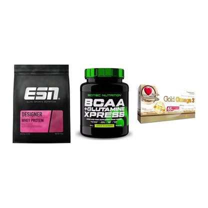 Definitionsphase-Set: ESN Designer + Scitec BCAA + Olimp Omega 3 – alle enthaltenen Artikel