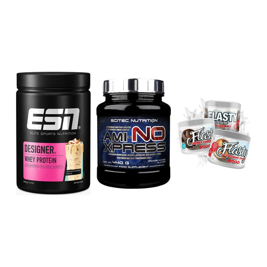 Definitionsphase-Set: ESN Designer + Scitec Ami-NO + Sinob Flasty – alle enthaltenen Artikel