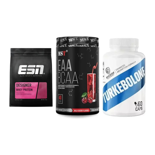 Definitionsphase-Set: ESN Designer + MST EAA & BCAA + Swedish Supple – alle enthaltenen Artikel