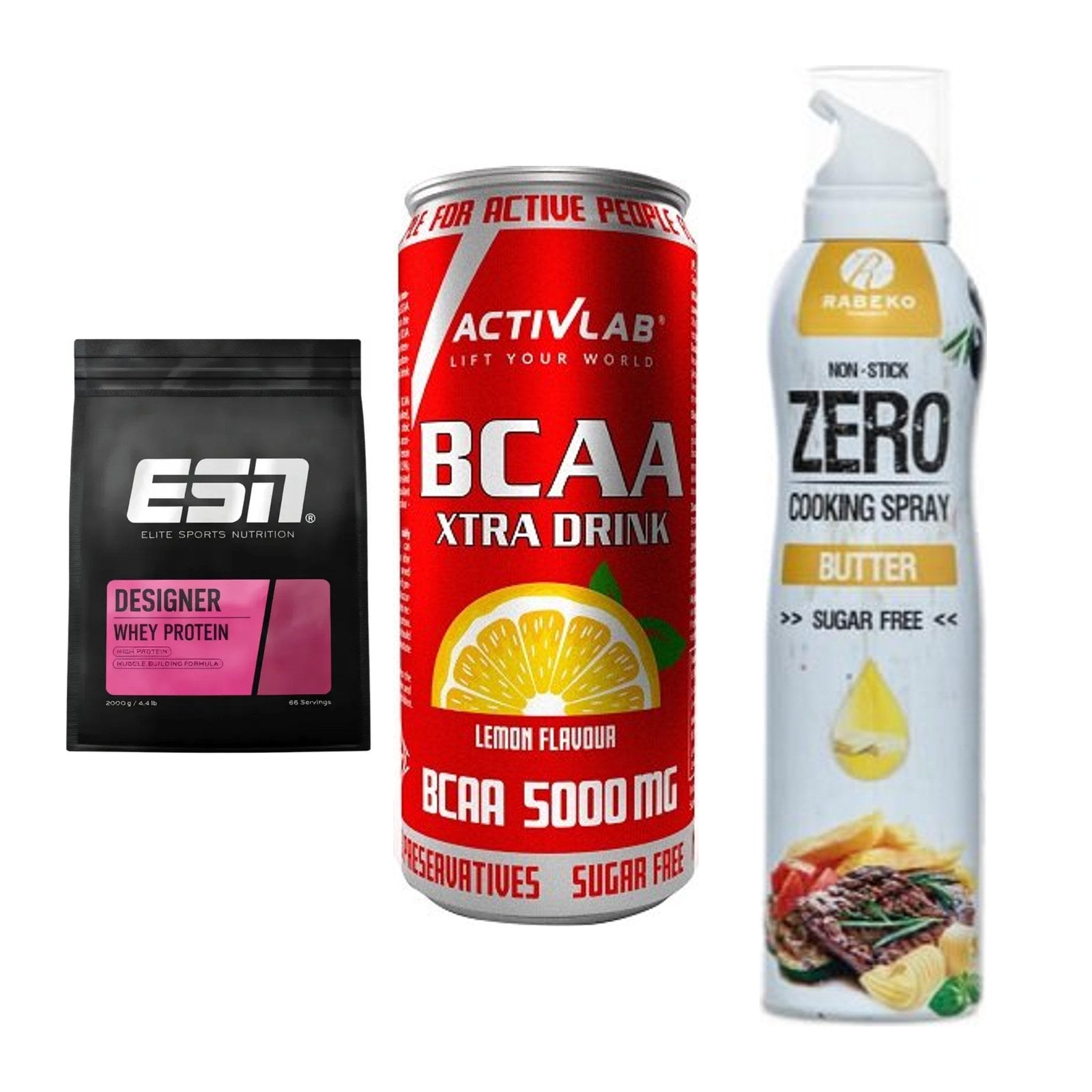 Definitionsphase-Set: ESN Designer + Activlab BCAA + Rabeko Zero – alle enthaltenen Artikel