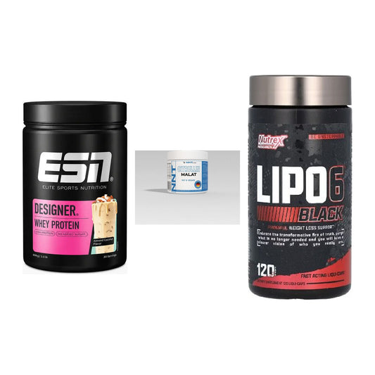 Definitionsphase-Set: ESN Designer + NNT Citrullin + Nutrex Lipo 6 – alle enthaltenen Artikel