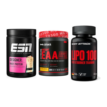 Definitionsphase-Set: ESN Designer + Body Attack + 1 weitere – alle enthaltenen Artikel