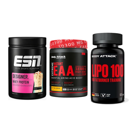 Definitionsphase-Set: ESN Designer + Body Attack + 1 weitere – alle enthaltenen Artikel