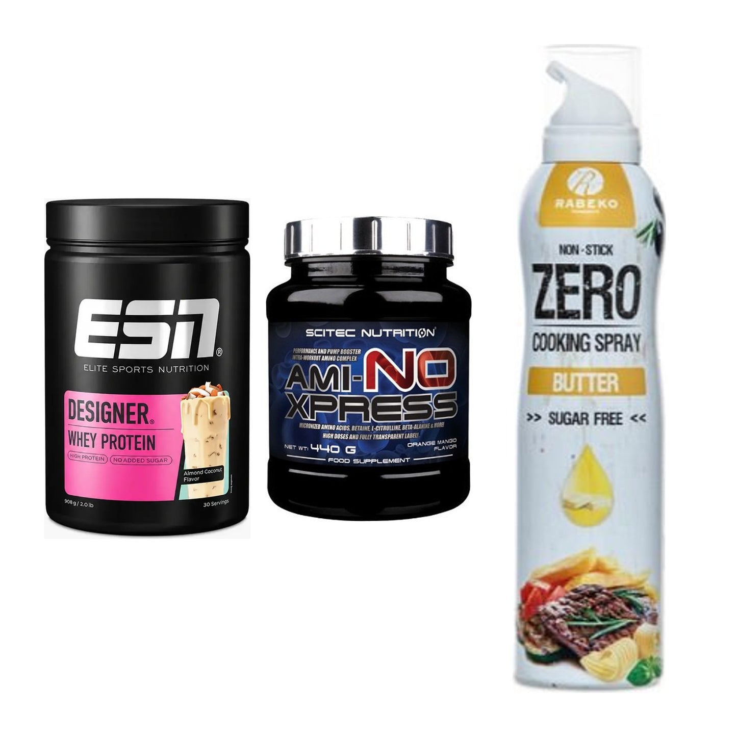 Definitionsphase-Set: ESN Designer + Scitec Ami-NO + Rabeko Zero – alle enthaltenen Artikel