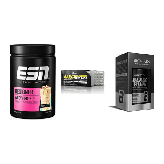 Definitionsphase-Set: ESN Designer + Olimp AAKG + BioTech Black – alle enthaltenen Artikel