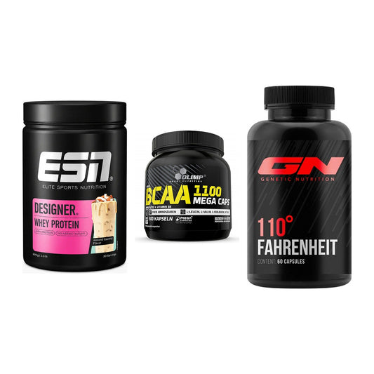 Definitionsphase-Set: ESN Designer + Olimp BCAA + GN 110 Fahrenh – alle enthaltenen Artikel