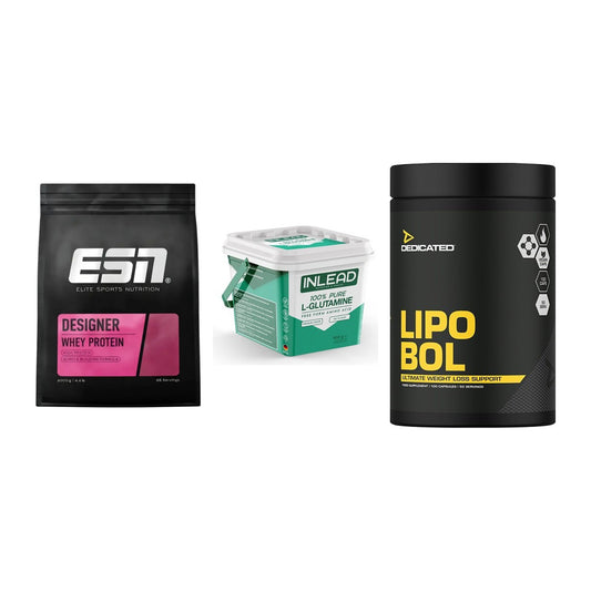 Definitionsphase-Set: ESN Designer + INLEAD L-Gluta + Dedicated – alle enthaltenen Artikel